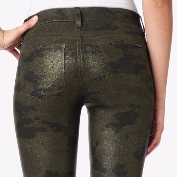 Women's HUDSON sz 24 Nico Super Skinny Camo Jeans - Picture 3 of 8